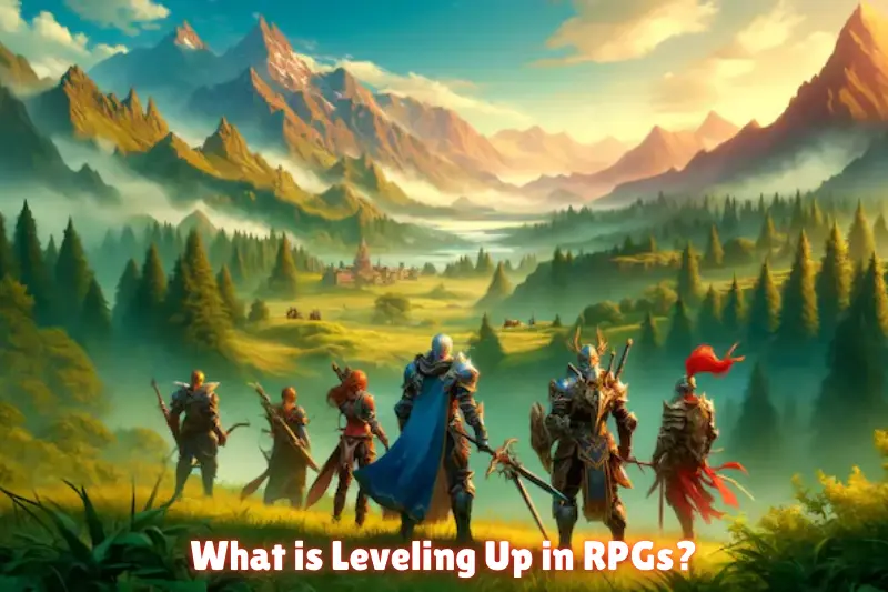 what is leveling up in rpgs